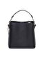 Stylish Modern Lace-Up Women's Shoulder Bag Black Convenient Bag - 4