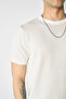 Basic Crew Neck Knitwear T-Shirt - 6