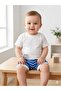 Striped Baby Boy Double Set with Shorts