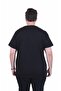 Men's Oversize Crew Neck T-Shirt Imagine 26132 Black - 3