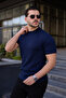3 Pieces Men's Striped Premium Summer Knitwear T-Shirt - 7