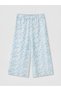 Lcw Kids Blue Floral Girl's Capri