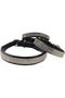 Crystal Princess Collar - Black / 25 cm