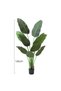 Large Artificial Banana Tree 160cm, Nordic Style Indoor and Outdoor Green Plant - Hotel and Garden Potted Decoration, Bird of Paradise Bonsai Ornament - 2