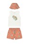 Chameleon Sea Shorts Triple Set for Ages 1-4 - Orange