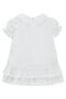 6-18 Months Dress with Tulle Hem - White - 2
