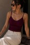 Lace Detailed Rope Strap Athlete Flexible Fit Women's Crop Blouse My3535 - 6