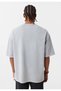 Washable collar detailed oversize t-shirt - 5