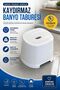 Non-Slip Bath Stool Plastic Shower Seat with Lumbar Support Safe Bath Stool - 2