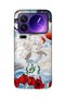 Xiaomi 17 Pro Compatible Hypnos Patterned Transparent Phone Case