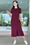 Crew Neck Modal Dress with Pockets 6Y155 - 3
