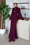 Rosalie Evening Dress Burgundy