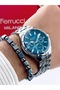 Men's Wristwatch with Steel Cord Function 3 Atm Waterproof with 2 Years Warranty+Bracelet as a Gift - 3