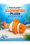 Clownfish Plush Toy 40cm Soft Ocean Stuffed Animal for Kids Cute Marine Fish Plush Doll Ultra Soft Cuddly Sea Life Pillow Educational Gift Toy for Boys Girls Bedroom Decor