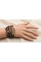 Women’s Charm Multi-Layer Bracelet – Braided Leather Style Wristband - 3
