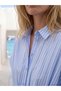 Timeless Clothing & Timeless Choices Striped Peplum Women's Shirt - 3