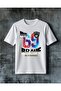 Be Brave Be Stronger Printed Oversize T-Shirt