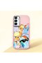 Pink Silicone Case with Shock-Absorbing Camera Protections Compatible with Samsung Galaxy A15 4G/5G