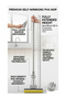 High-Absorbency PVA Sponge Mop with Self-Wringing Pull Lever - 3