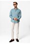 Long Sleeve Slim Fit Men's Shirt - 4