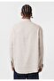 Oversized Long Sleeve Shirt with Pocket Detail - 5