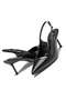 Women's Open Back Line Patterned Buckle Pointed Toe Thin Heeled Evening Dress Shoes 17330 - 3