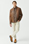 Regular Leather Coat - 6