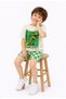 Boys' New Season Dinosaur Printed T-Shirt Shorts Set 3-10 Years - 2