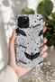 iPhone 15 Pro Max Compatible Launch Silicone Bird Figure Shock-Absorbing Case White
