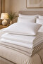 Premium 50X70 cm Silicone Pillow with Piping - 5