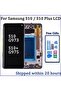 S10 Silver Frame For S10 Plus S10+ G975 G975F Lcd Display Digital Touch Screen with Frame for S10