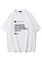 Unisex Oversize Kiss - I Was Made for Lovin' You T-Shirt (White)