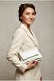 Women's White Color Chain Strap Stylish Hand and Shoulder Bag