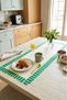 Modern Striped Colorful Digital Print Runner Decorative Table Runner (40X140 cm) - 3