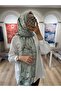 شال ناعم بنمط سلسلة - لون النعناع - 5