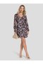 Floral mini dress - 2