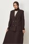 Pul Detailled Skirt Suit 30554 - 2