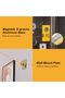 2-in-1 Laser Spirit Level, Mini Torpedo Level with LED Light, Rotatable Magnetic Pocket Leveler - 6