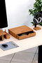 Desna Single-Drawer Cabinet & Monitor Stand - Cherry |   34 cm X 25 cm X 7.2 cm | - 4