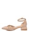 Cream Women's Evening Dress Shoes Pc-55613 Z - 4