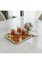 Germax Gold Rectangle Serving Tray – 24×17 cm | Decorative Metal Tray for Hospitality & Majlis - 3