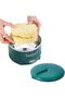Silk Route - Lovy Dinosaur Stainless Steel Ramen Bowl with Lid & Handles - Perfect for Soup, Rice, and Cereal (Green) - 3