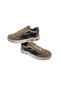 Men's Lace-Up Linen Shoes with Inner Lining in Mink Color and Polyurethane Sole - 3