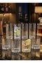 Wayne Crystal Glass Water and Soft Drink Glass Set 8 Pieces 250 ml - 4