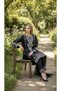 Women’s designer rayon cotton kurta with Farshi palazzo & dupatta FULLY STICHED -3 PIECE SUIT - 2