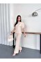 Sirius asymmetric cut suit ecru