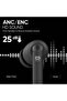 Tune Open-Ear True Wireless Earbuds MT68B - Black with ANC, ENC, Bluetooth 5.3, 11mm Drivers - 2