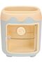Desktop Mini Cabinet Organizer – Organizer Box with Transparent Lid