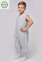 Muslin Wide Strap Baby Kids Sleeping Bag 100% Cotton Natural 0.5 Tog - 2