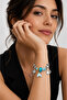 Stainless Steel Charm Bracelet for Women – Modern Design with Shell and Butterfly Figures - 2